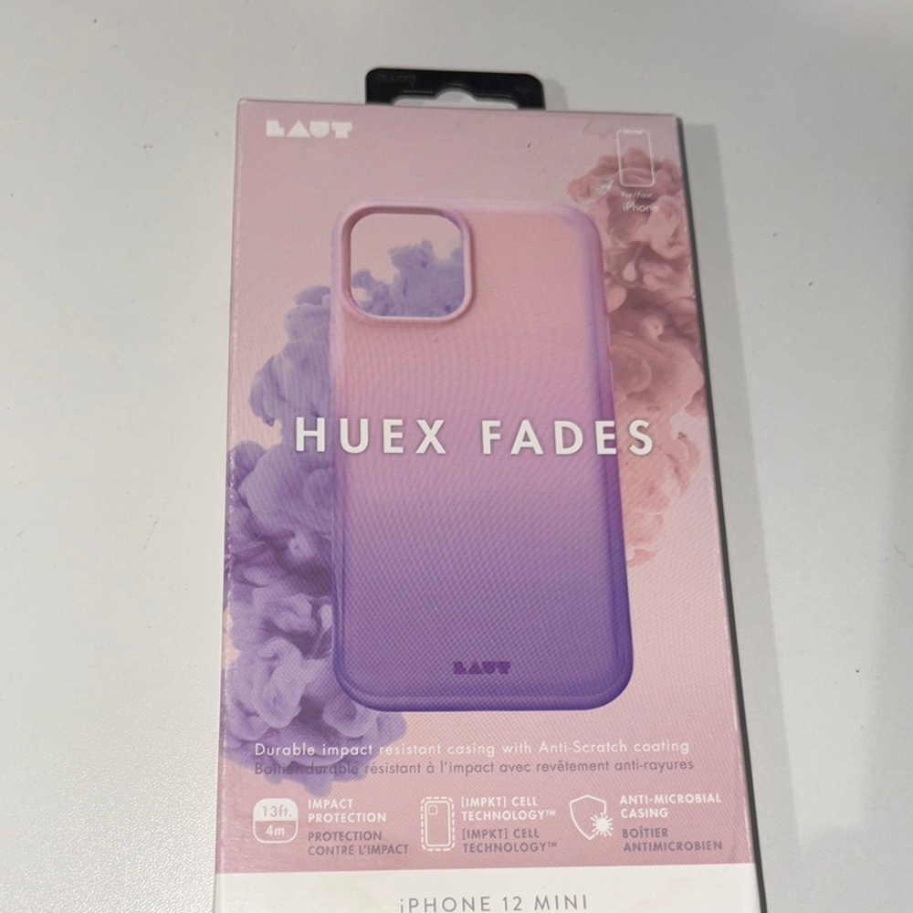 iPhone 12 mini - Purple Gradient Smartphone Case with Modern Design